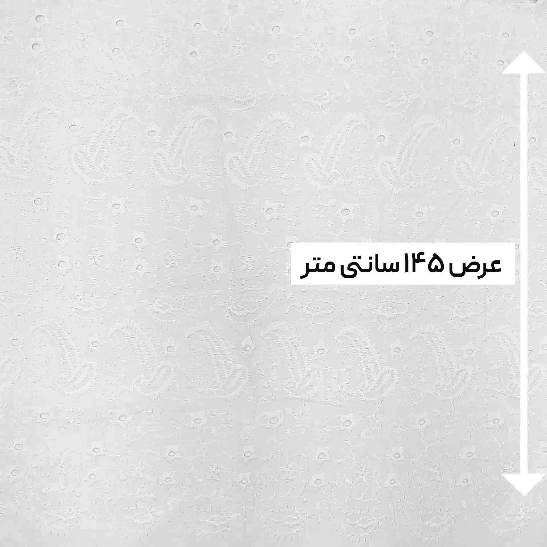 پارچه وال سوزن دوزی 11 رنگ سفید 