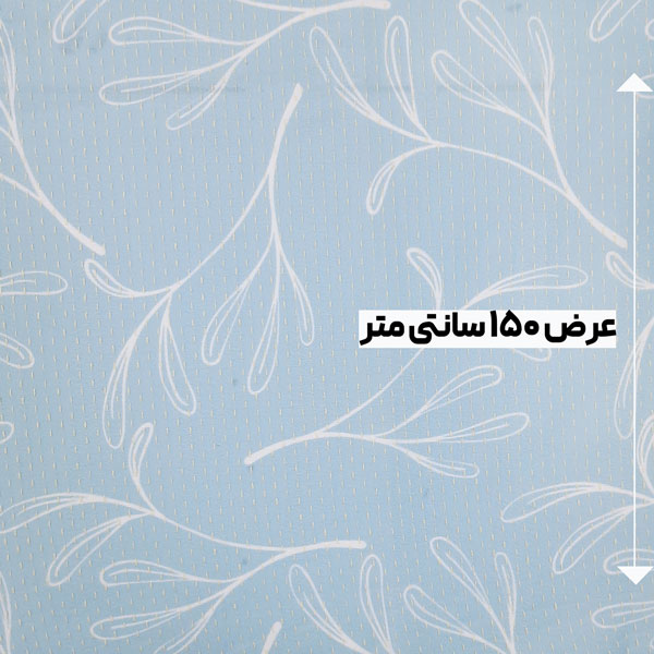 پارچه ژاکارد کوک دوزی پرینت رنگ 18