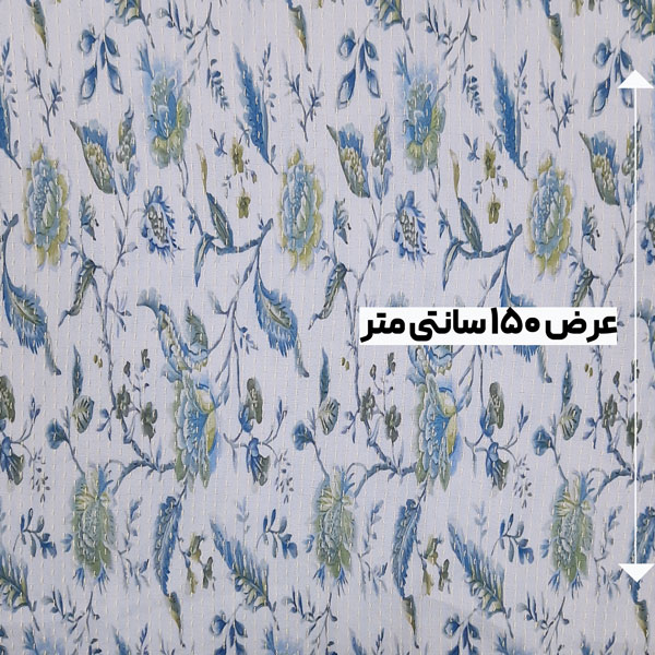 پارچه ژاکارد کوک دوزی پرینت رنگ 90