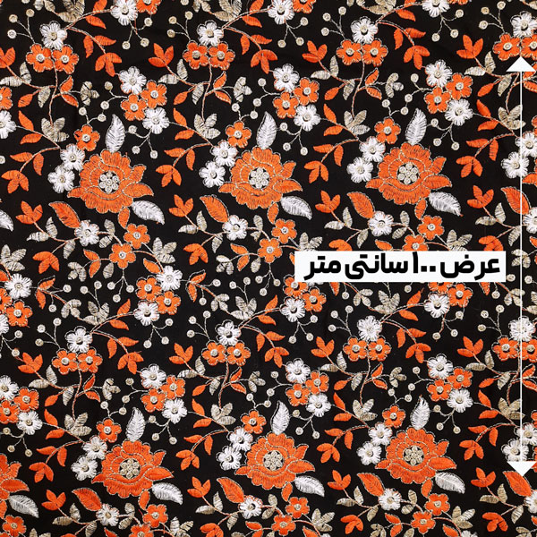پارچه لینن سوزن دوزی هندی 146 رنگ 74-3 