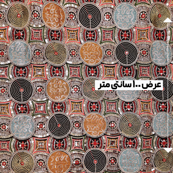 پارچه لینن سوزن دوزی هندی 148 رنگ 76 