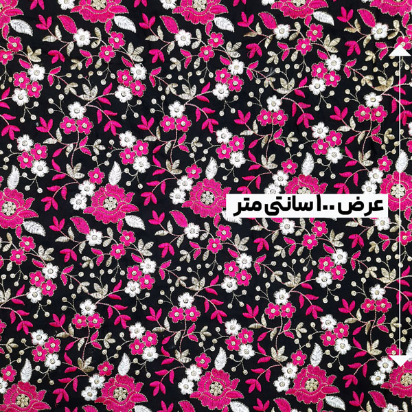 پارچه لینن سوزن دوزی هندی 146 رنگ 74-4 