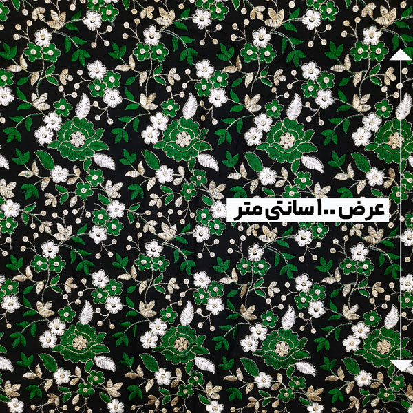 پارچه لینن سوزن دوزی هندی 146 رنگ 74-6 