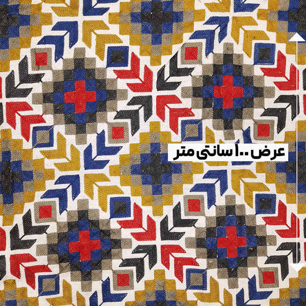 پارچه لینن سوزن دوزی هندی 149 رنگ 77-2 