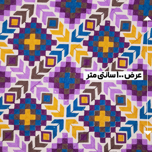 پارچه لینن سوزن دوزی هندی 149 رنگ 77-3 