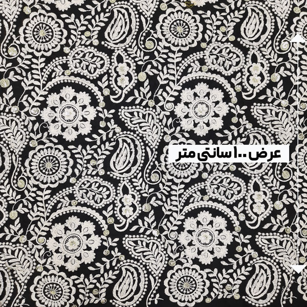 پارچه لینن سوزن دوزی هندی 167 رنگ 96-3 