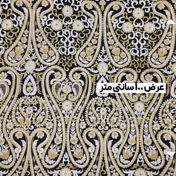 پارچه لینن سوزن دوزی هندی 174 رنگ 103-4 