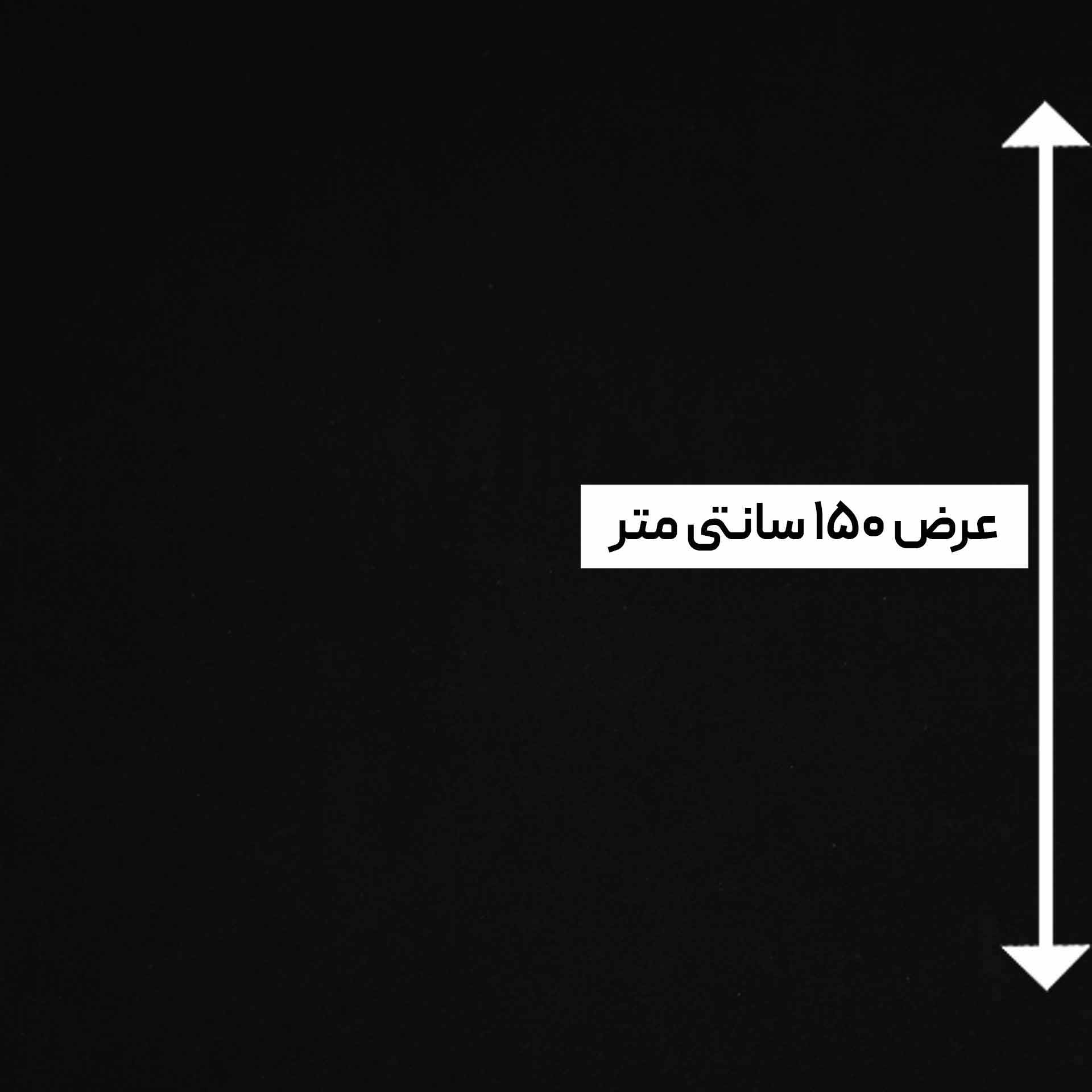 پارچه کرپ باربی اندونزی رنگ مشکی 