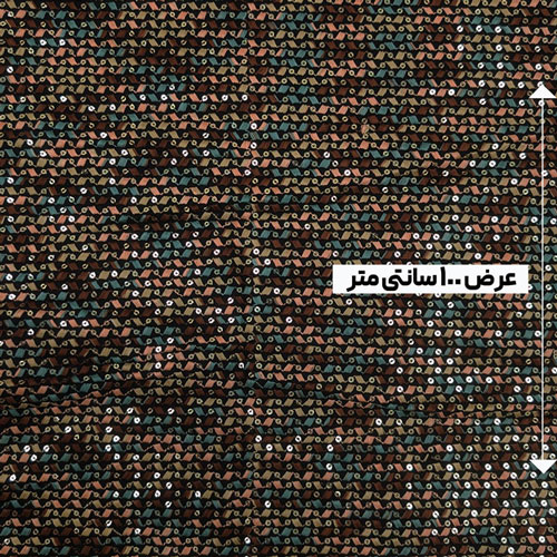 پارچه لینن سوزن دوزی هندی 201 رنگ 122-1 