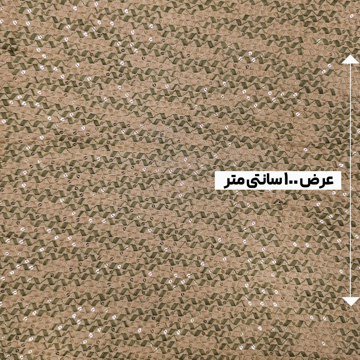 پارچه لینن سوزن دوزی هندی 201 رنگ 122-4 