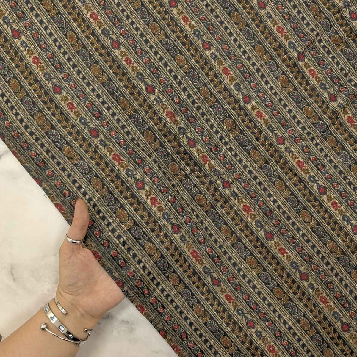 پارچه نخی باتیک هندی 17 رنگ 17-2 