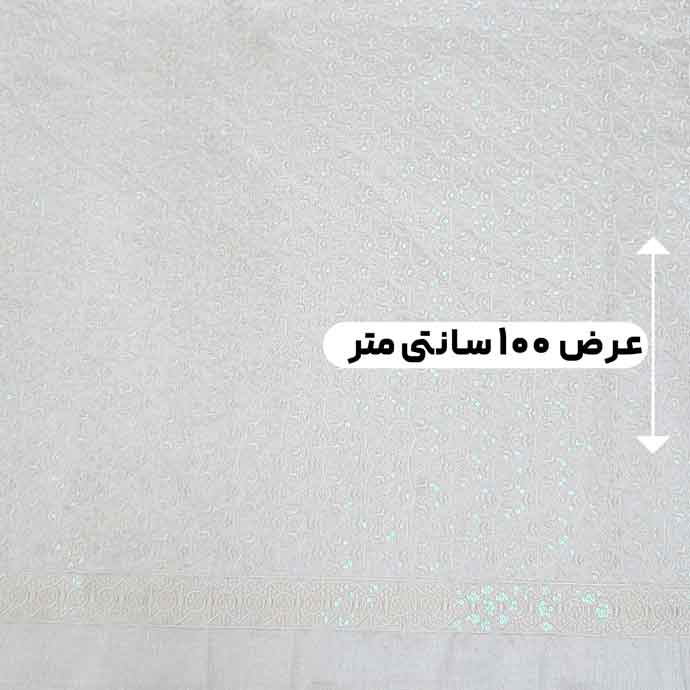 پارچه تافته سوزن دوزی هندی رنگ 11