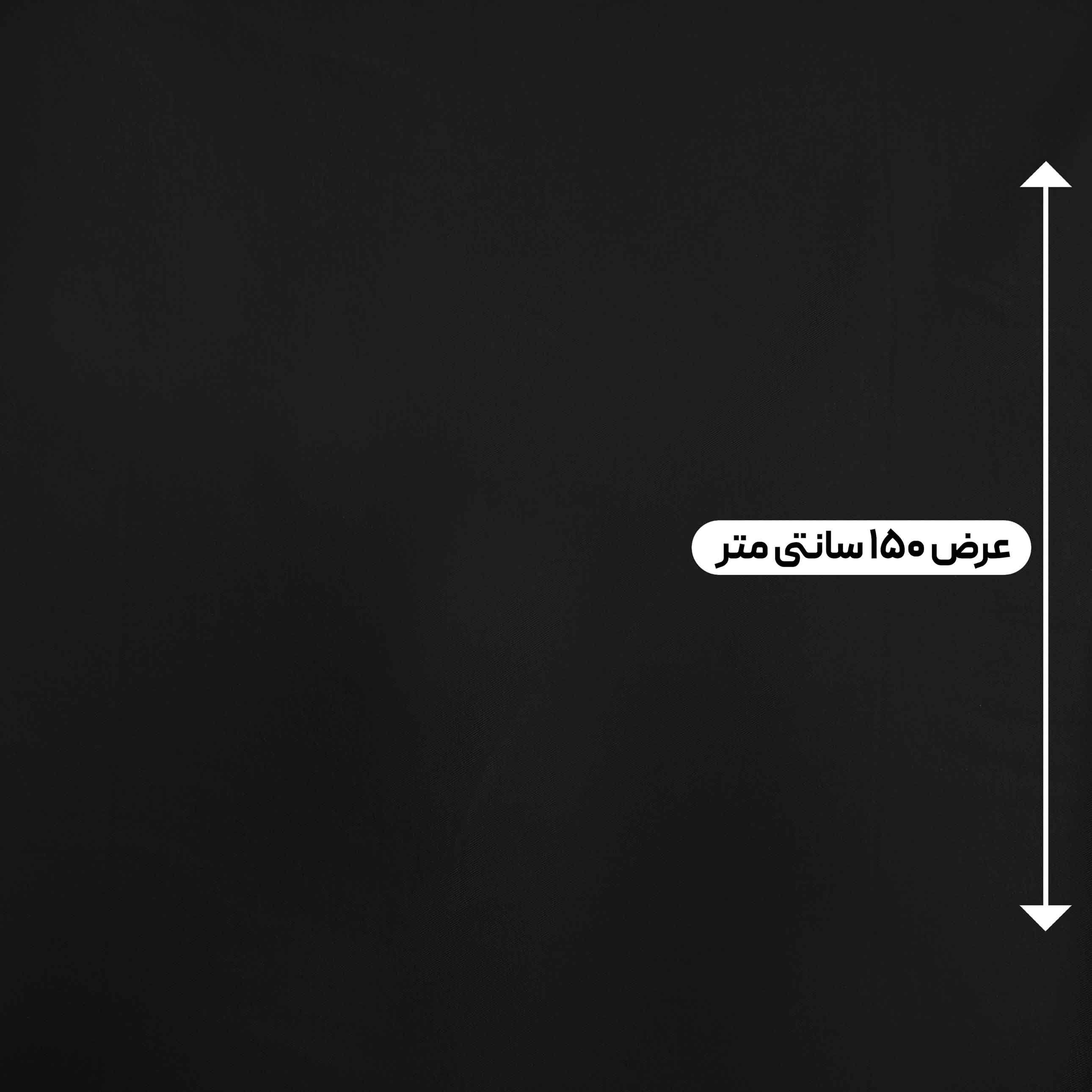 پارچه کتان زارا گرم بالا رنگ مشکی 