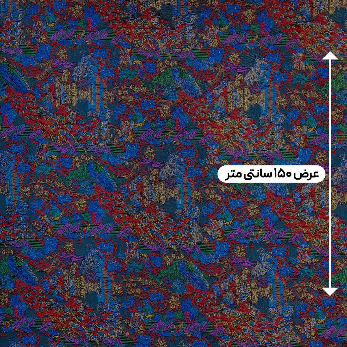 پارچه ژاکارد پفکی ترک زوئی رنگ 162 