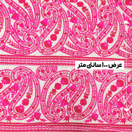 پارچه لینن سوزن دوزی دهلی 133 رنگ 1 