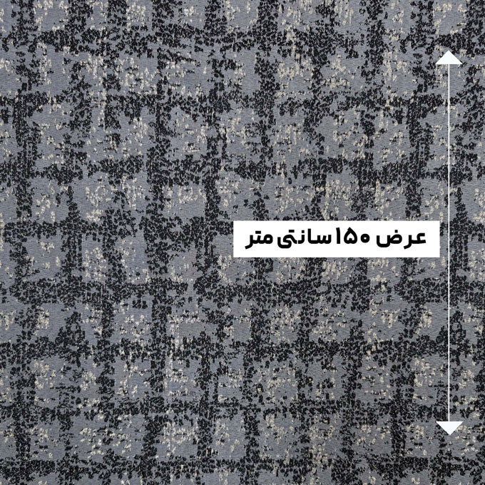 پارچه ژاکارد تافته p 118 رنگ طوسی طلایی 
