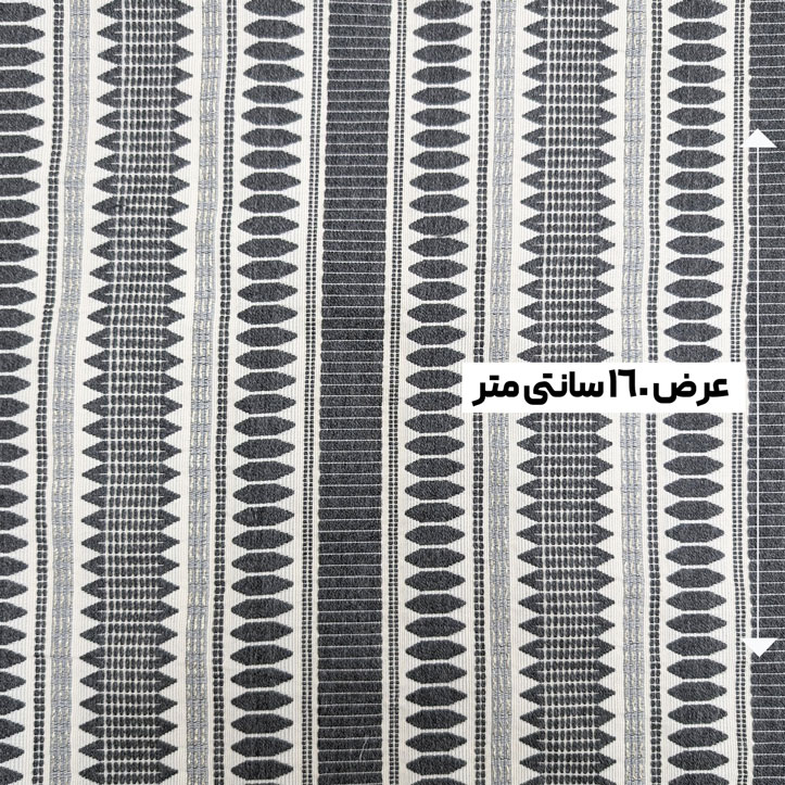 پارچه ژاکارد نپالی 890 رنگ طوسی 