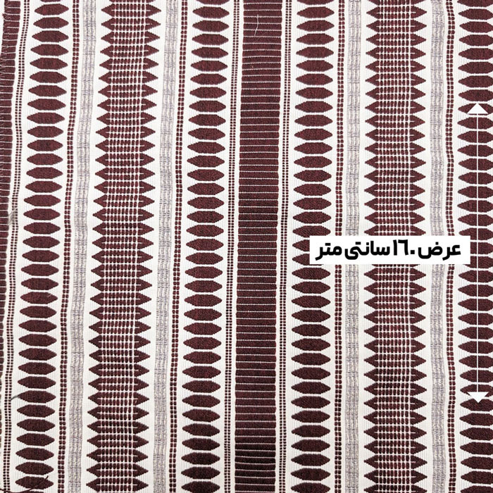 پارچه ژاکارد نپالی 890 رنگ زرشکی 