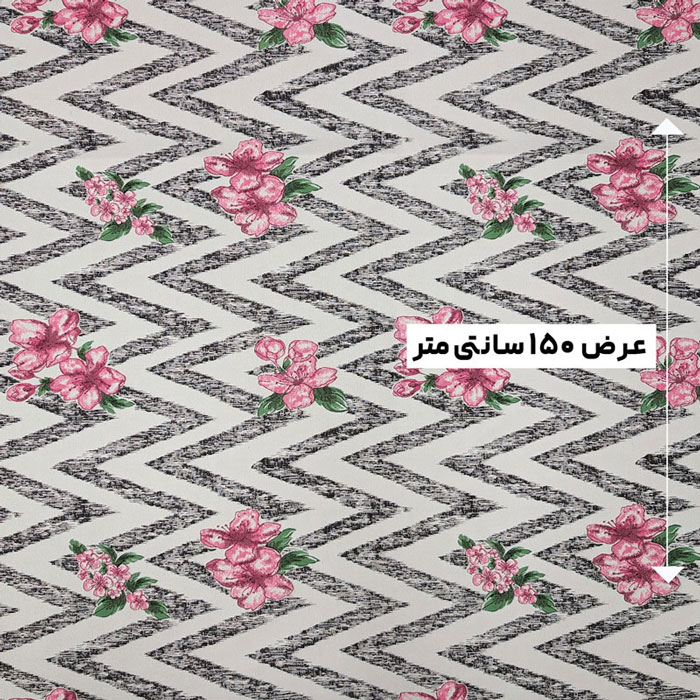 پارچه ژاکارد پنبه 4036 رنگ سرخابی 