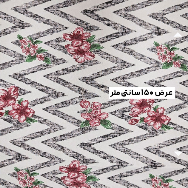 پارچه ژاکارد پنبه 4036 رنگ قرمز 
