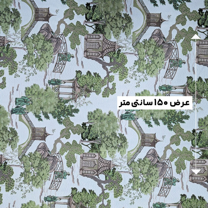 پارچه ژاکارد پنبه 4029 رنگ 36-60-79-41 