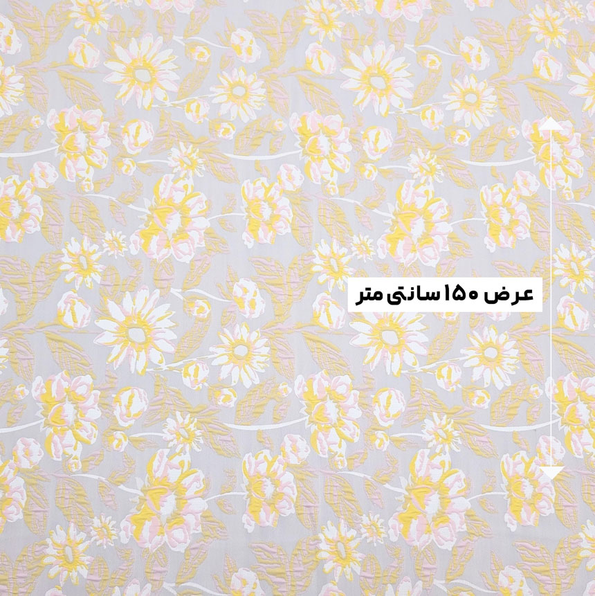 پارچه ژاکارد پنبه 4023 رنگ س 31-71-16 