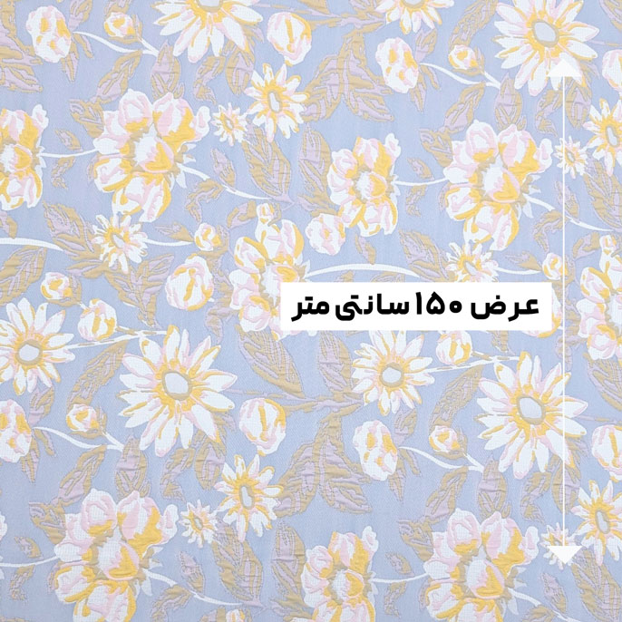 پارچه ژاکارد پنبه 4023 رنگ س 31-88-18 