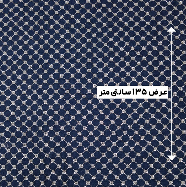 پارچه جین کار شده رنگ 4 