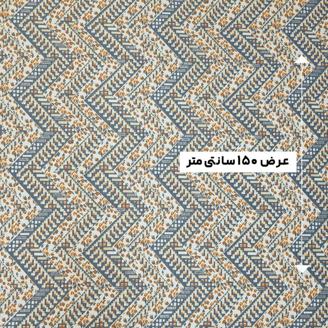 پارچه ژاکارد لمه 2001 رنگ 62-30-102 