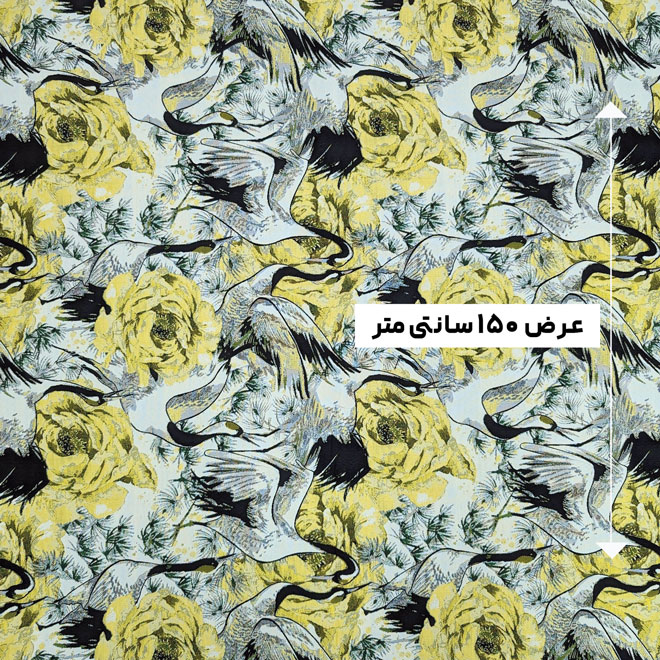 پارچه ژاکارد پنبه 4027 رنگ 10-34-88 