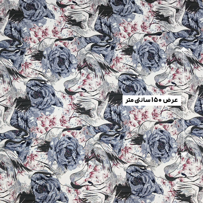 پارچه ژاکارد پنبه 4027 رنگ 23-44-48 