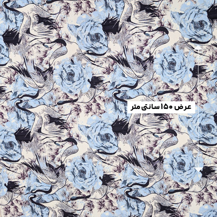 پارچه ژاکارد پنبه 4027 رنگ 89-72-58 