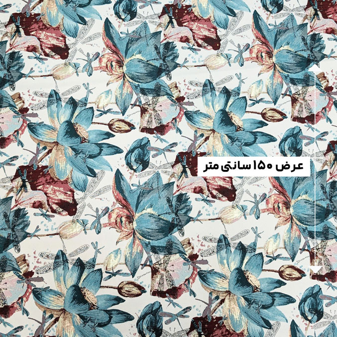 پارچه ژاکارد لمه 4020 رنگ 13-21-102 