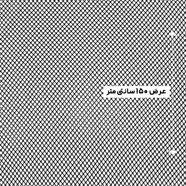 پارچه مجلسی کار شده مشکی رنگ 28