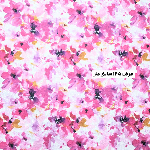 پارچه وال خامه دوزی پرینت رنگ 289-6