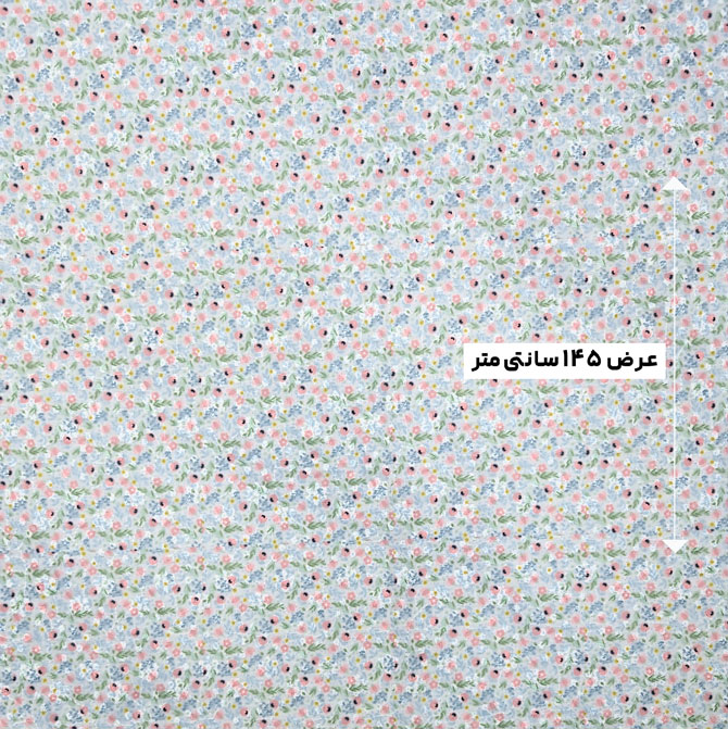 پارچه وال خامه دوزی پرینت رنگ 334-6