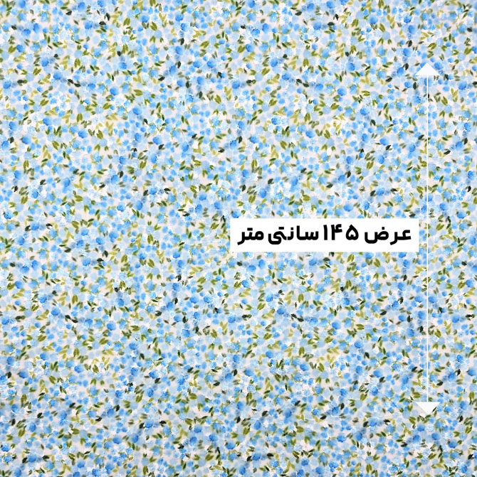 پارچه وال خامه دوزی پرینت رنگ 360-6