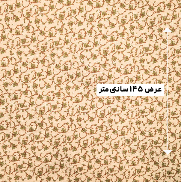 پارچه وال خامه دوزی پرینت رنگ 367-6
