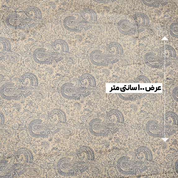 پارچه ابریشم سوزن دوزی هندی رنگ 1-2 