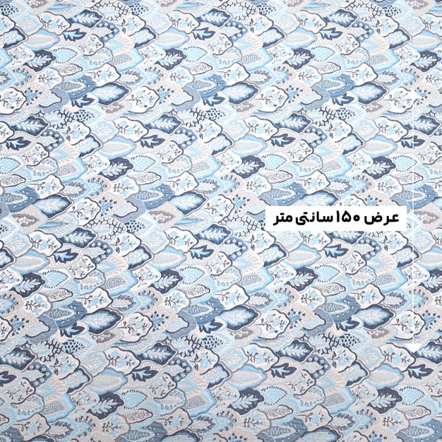 پارچه ژاکارد پنبه 4024 رنگ 28-60-30 
