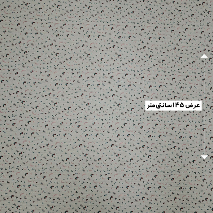 پارچه وال چرخکاری طرحدار 2 رنگ 2-1 