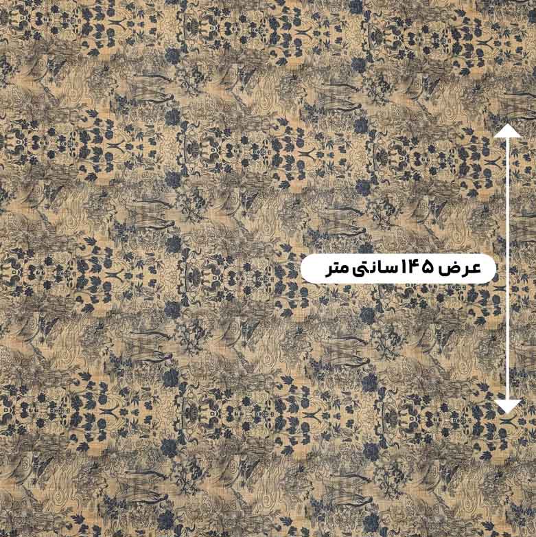 پارچه وال چرخکاری طرحدار 4 رنگ 4 
