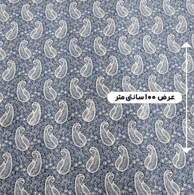 پارچه لینن جین سوزن دوزی رنگ 3 