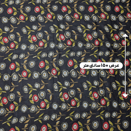 پارچه نخی باتیک هندی طرح 5 رنگ 5 
