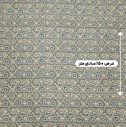 پارچه نخی باتیک هندی طرح 7 رنگ 7-1 