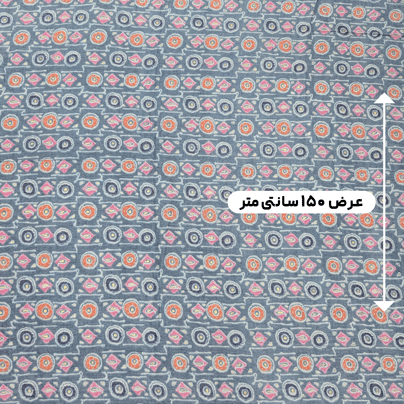 پارچه نخی باتیک هندی طرح 7 رنگ 7-2 
