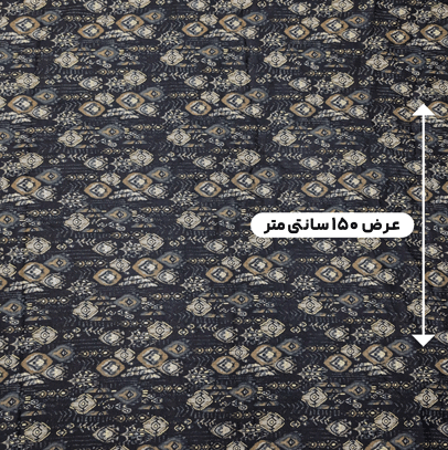 پارچه نخی باتیک هندی طرح 8 رنگ 8-2 