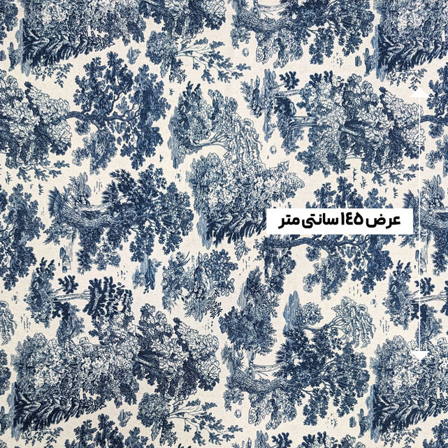 پارچه لینن پرینت ترک رنگ 9