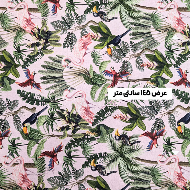 پارچه لینن پرینت ترک رنگ 10