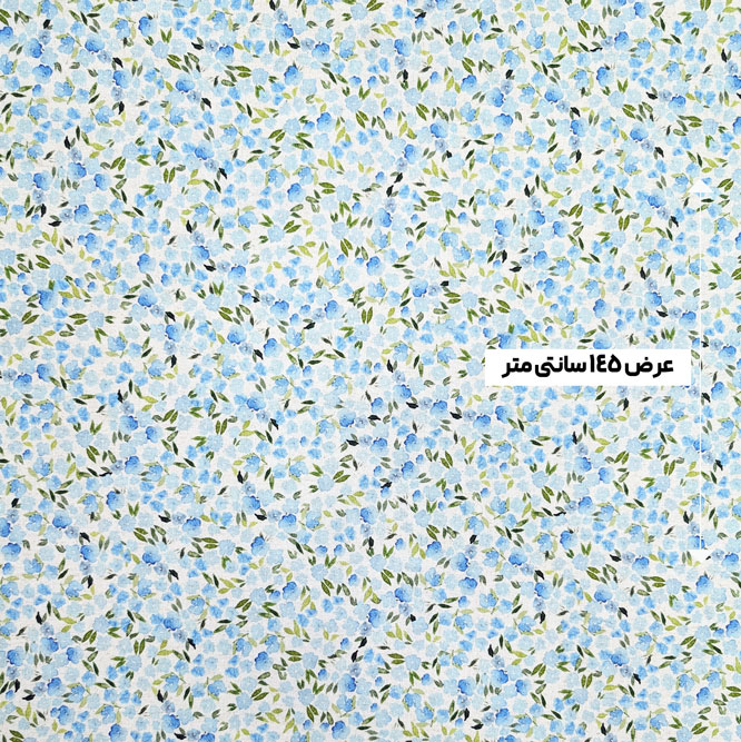 پارچه لینن پرینت ترک رنگ 50